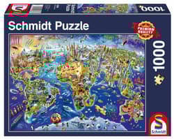 Puzzle 1000 PQ Odkrywanie świata