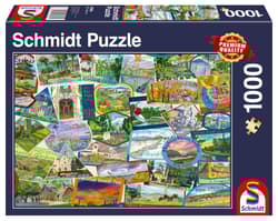 Puzzle 1000 PQ Pamiątki z podróży 110825