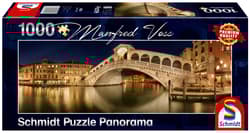 Puzzle 1000 PQ panorama Most Rialto Wenecja M. Voss 108382