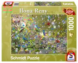 Puzzle 1000 PQ Papugi w dżungli  I. Reny 110821