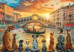 Galeria - zdjęcie nr. 2 - Puzzle 1000 PQ Psy w Wenecji Włochy 114007