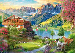 Galeria - zdjęcie nr. 2 - Puzzle 1000 PQ Relaks w Dolomitach 113693