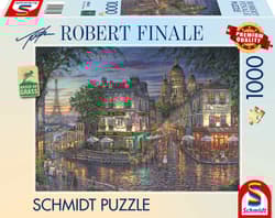 Puzzle 1000 PQ Robert Finale Dzielnica Montmartre Paryż Francja 113980