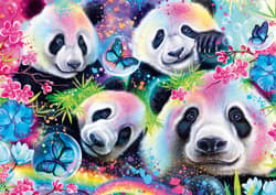 Galeria - zdjęcie nr. 2 - Puzzle 1000 PQ Sheena Pike Pandy i kwiaty 112324
