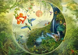 Galeria - zdjęcie nr. 2 - Puzzle 1000 PQ Silvia Christoph W lesie kolibrów 113656