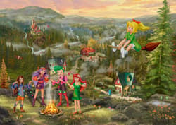 Galeria - zdjęcie nr. 2 - Puzzle 1000 PQ T. Kinkade Bibi Blocksberg 112338