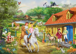 Galeria - zdjęcie nr. 2 - Puzzle 1000 PQ T. Kinkade Bibi & Tina 112339