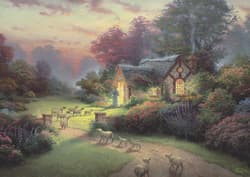 Galeria - zdjęcie nr. 2 - Puzzle 1000 PQ T. Kinkade Chatka Dobrego Pasterza 109419