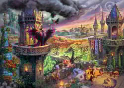 Galeria - zdjęcie nr. 2 - Puzzle 1000 PQ T. Kinkade Czarownica Diabolina Disney 111741