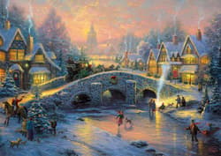 Galeria - zdjęcie nr. 2 - Puzzle 1000 PQ T. Kinkade Duch Bożego Narodzenia 103429