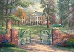 Galeria - zdjęcie nr. 2 - Puzzle 1000 PQ T. Kinkade Graceland latem 112730