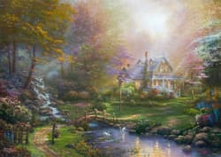 Galeria - zdjęcie nr. 2 - Puzzle 1000 PQ T. Kinkade Idealny dzień 113374