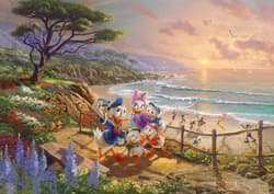 Galeria - zdjęcie nr. 2 - Puzzle 1000 PQ T. Kinkade Kaczor Donald & Daisy 111120