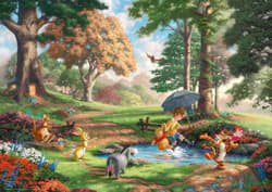 Galeria - zdjęcie nr. 2 - Puzzle 1000 PQ T. Kinkade Kubuś Puchatek 109995