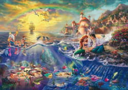 Galeria - zdjęcie nr. 2 - Puzzle 1000 PQ T. Kinkade Mała Syrenka 106644
