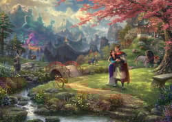 Galeria - zdjęcie nr. 2 - Puzzle 1000 PQ T. Kinkade Mulan Disney 109414