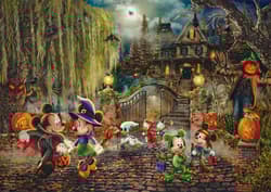 Galeria - zdjęcie nr. 2 - Puzzle 1000 PQ T.Kinkade Myszka Miki and Minnie Halloween 113366