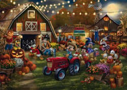 Galeria - zdjęcie nr. 2 - Puzzle 1000 PQ T.Kinkade Myszka Miki festiwal dyni Disney 113673