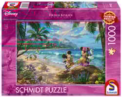 Puzzle 1000 PQ T. Kinkade Myszka Miki & Minnie na Hawajach Disney 112332