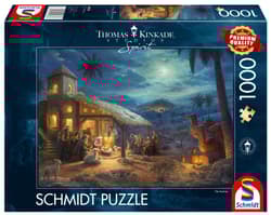 Puzzle 1000 PQ T. Kinkade Narodziny Jezusa 109417
