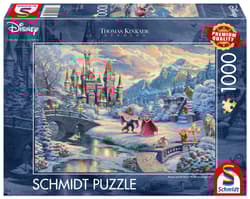 Puzzle 1000 PQ T. Kinkade Piękna i Bestia Disney 109413