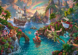 Galeria - zdjęcie nr. 2 - Puzzle 1000 PQ T. Kinkade Piotruś Pan Disney 108719