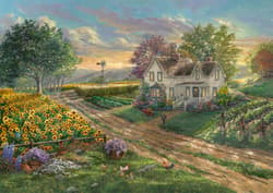 Galeria - zdjęcie nr. 2 - Puzzle 1000 PQ T. Kinkade Pole słoneczników 112329
