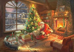 Galeria - zdjęcie nr. 2 - Puzzle 1000 PQ T. Kinkade Przesyłka od Świętego Mikołaja 108132