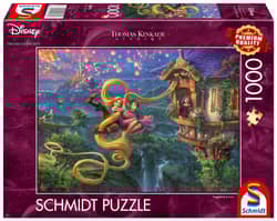 Puzzle 1000 PQ T.Kinkade Roszpunka zaplątani w miłości 113367