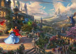 Galeria - zdjęcie nr. 2 - Puzzle 1000 PQ T. Kinkade  Śpiąca Królewna 111437