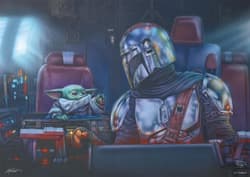 Galeria - zdjęcie nr. 2 - Puzzle 1000 PQ T. Kinkade Star Wars The Mandalorian W drogę 111746