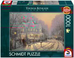 Puzzle 1000 PQ T.Kinkade Świąteczne spotkanie 113668