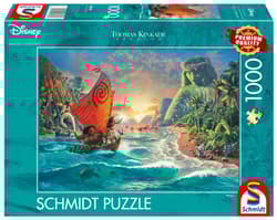 Puzzle 1000 PQ T. Kinkade Vaiana Skarb oceanu Disney 111742