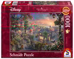 Puzzle 1000 PQ T. Kinkade Zakochany kundel Disney 108128