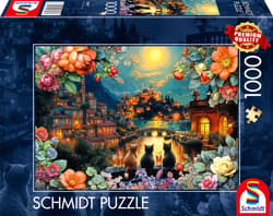 Puzzle 1000 PQ Trio w blasku księżyca 114406