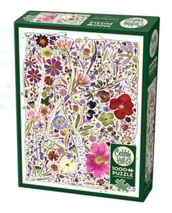 Puzzle 1000 Prasowane kwiaty Wiosna 113001