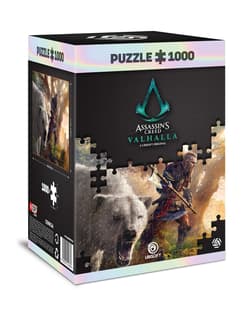 Puzzle 1000 Premium Assassins Creed Valhalla Eivor & Polar Bear