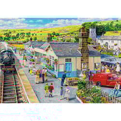 Galeria - zdjęcie nr. 2 - Puzzle 1000 Premium Plus Dworzec kolejowy 10810