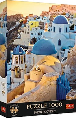 Puzzle 1000  Premium Plus Photo Odyssey Miasteczko Oia Santorini 10853