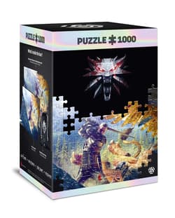 Puzzle 1000 Premium The Witcher Wiedźmin Griffin Fight