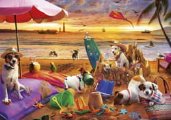 Galeria - zdjęcie nr. 2 - Puzzle 1000 Psy na plaży 113416