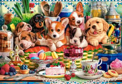 Galeria - zdjęcie nr. 2 - Puzzle 1000 Puppies Dessert C-105335-2