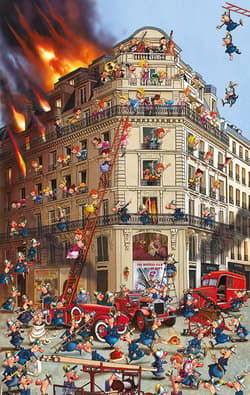 Galeria - zdjęcie nr. 3 - Puzzle 1000 Ruyer Straż Pożarna