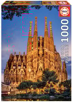 Puzzle 1000 Sagrada Familia Barcelona Hiszpania 109613