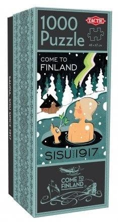 Puzzle 1000 Sauna, Sisu since 1917