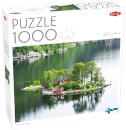 Puzzle 1000 Scandinavian cottage