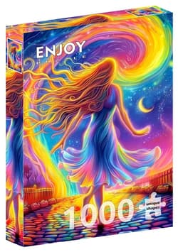 Puzzle 1000 Ścieżka ulubionych kolorów