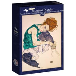 Puzzle 1000 Siedząca kobieta, Egon Schiele