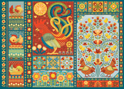 Galeria - zdjęcie nr. 2 - Puzzle 1000 Skandynawski patchwork 112191