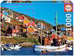 Puzzle 1000 Skandynawskie domy 109575